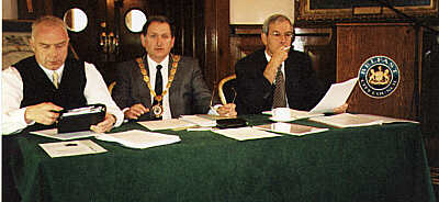 Trevor Martin, Hugh Johnston, and Chris Shutleworth